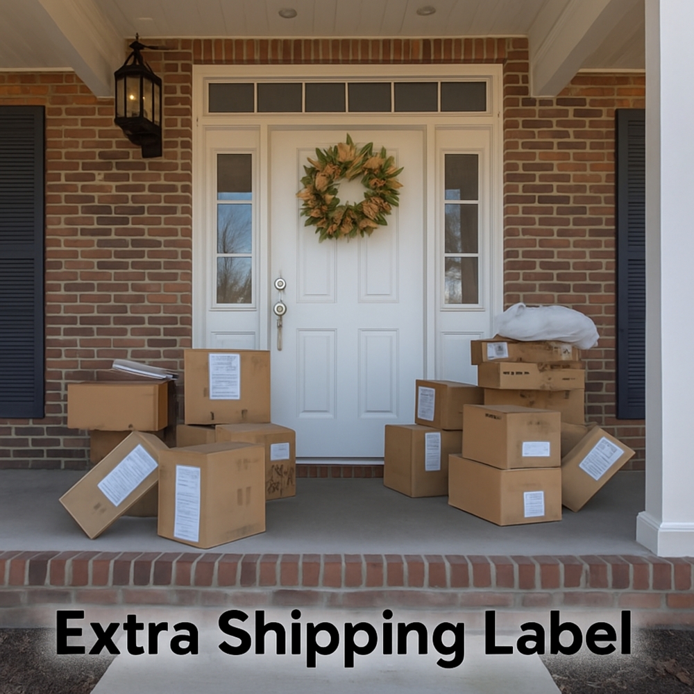 Extra Shipping Label- $4